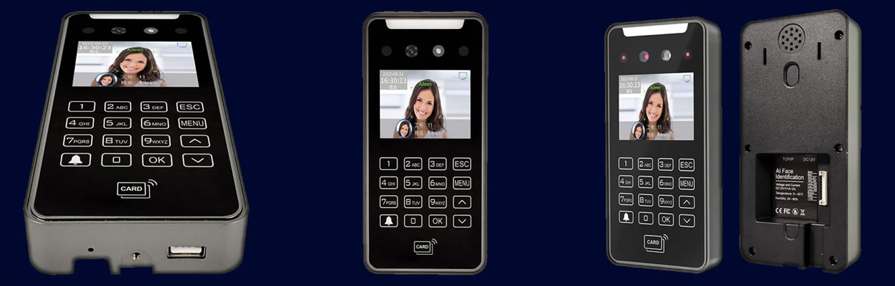AI20 Dynamic Facial Recognition System Terminal banner